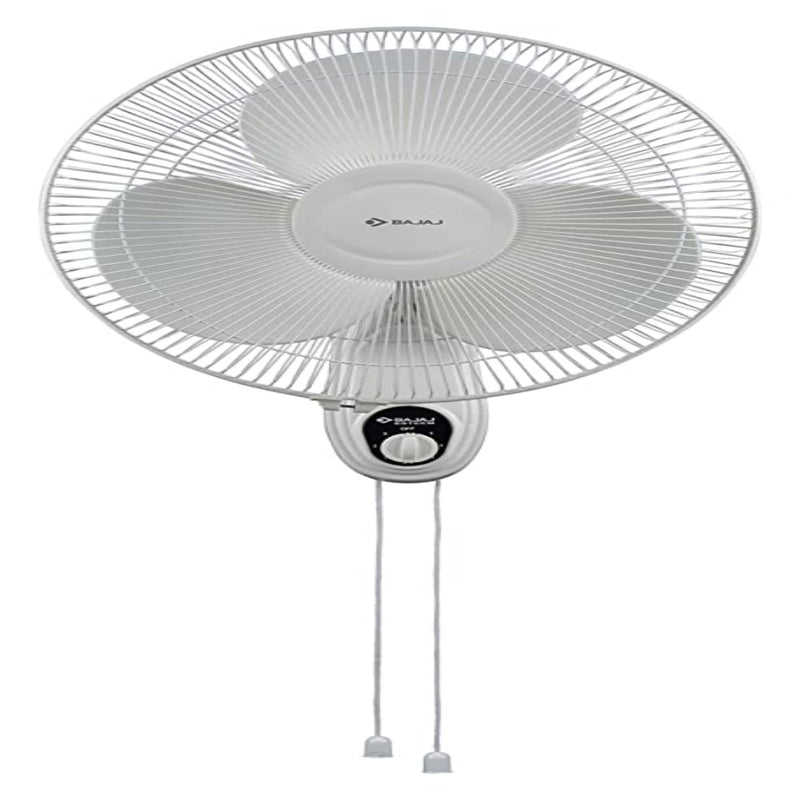 Bajaj Esteem 400 mm Double String Wall Fan (White)