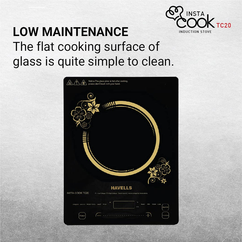 Havells Induction Cooktop TC 20 2000 watt (Black)