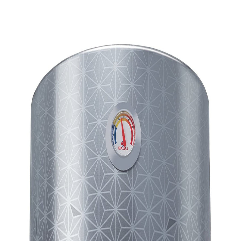 Bajaj Shakti PC Deluxe Storage 10 Litre Verical 4 Star Water Heater (Grey)