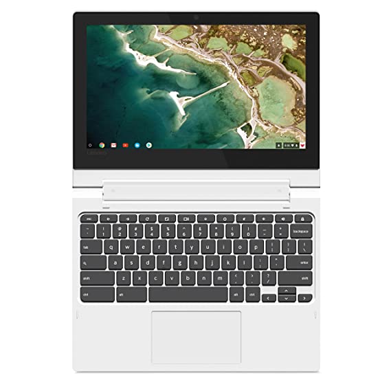 Lenovo Chromebook C330 2-in-1 Convertible Laptop, 11.6-Inch HD (1366 x 768) IPS Display, MediaTek MT8173C Processor, 4GB LPDDR3, 64 GB eMMC, Chrome OS, 81HY0000US, Blizzard White