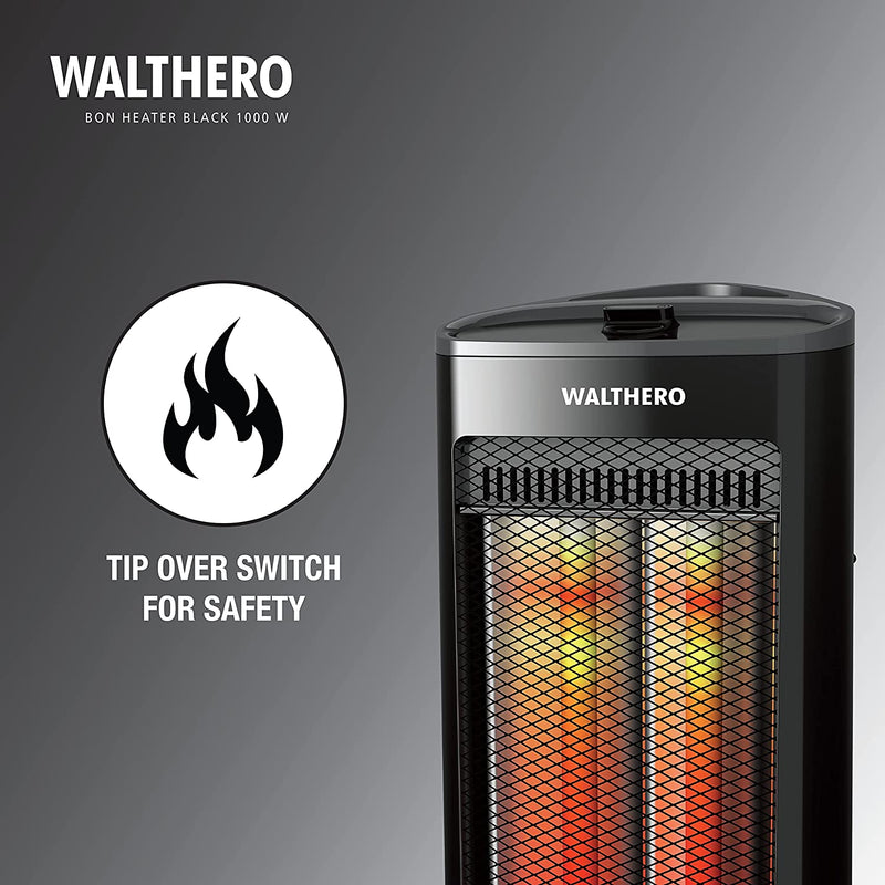 Havells 1000 Watt Carbon Heater (Black) (GHRGHBWK100)