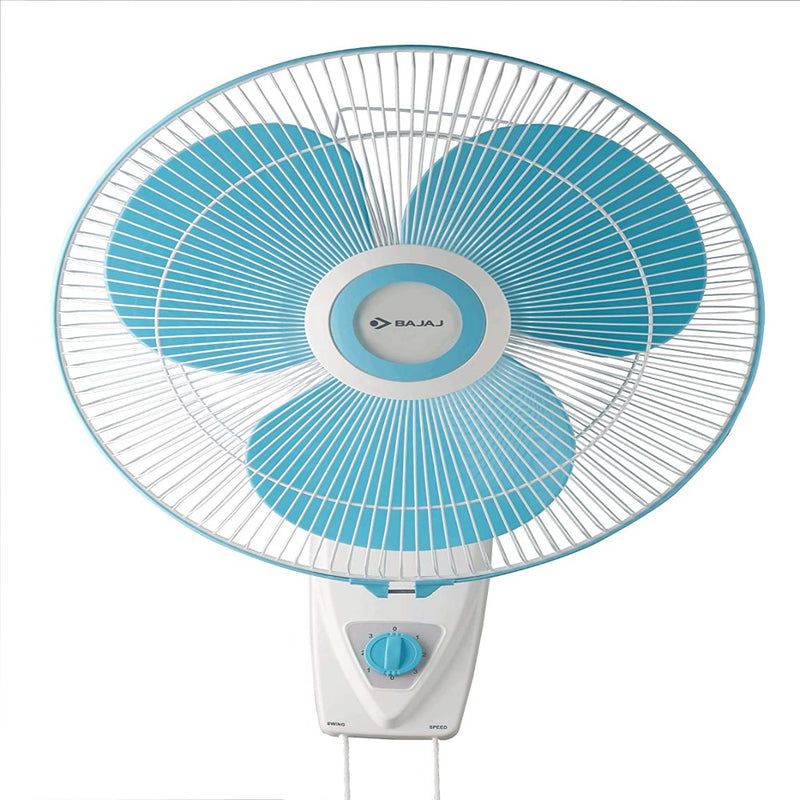 Bajaj AIRSTREAM 60 W 400 MM WALL FAN, FULL COPPER MOTOR, BLUE, medium