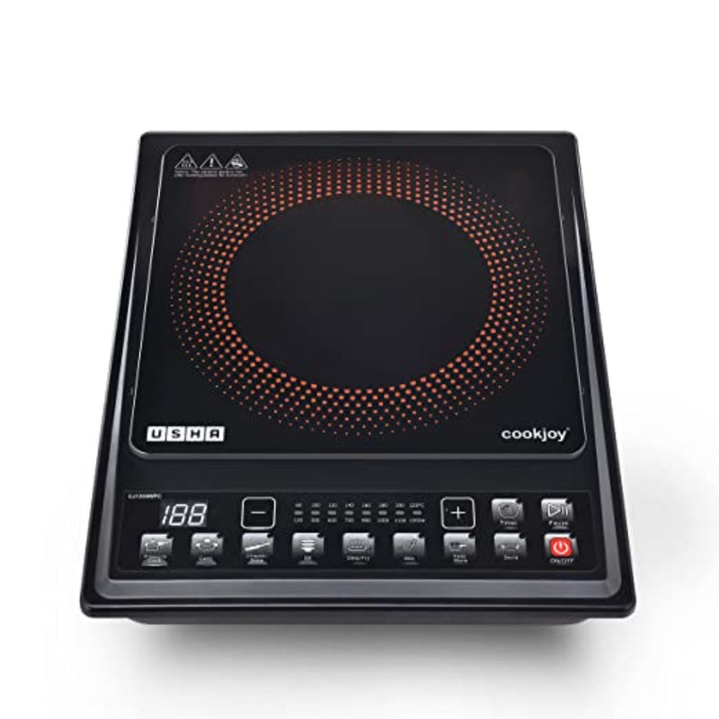 Usha CookJoy (CJ1350WPC) 1350 Watt Induction cooktop (Black)