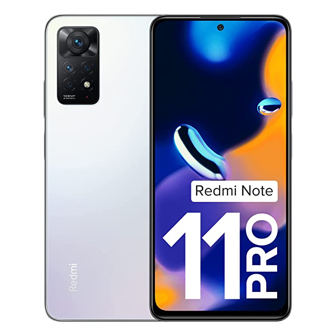 Redmi Note 11 Pro (Stealth Black, 8GB RAM, 128GB Storage)