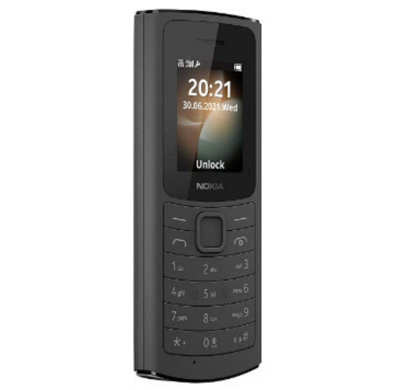 Nokia 110 4G with Volte HD Calls, Up to 32GB External Memory, FM Radio (Wired & Wireless Dual Mode), Games, Torch | Charcoal (Nokia 110 DS-4G) buyyzo