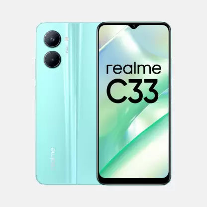 Realme C33 (Aqua Blue, 32 GB)  (3GB RAM)