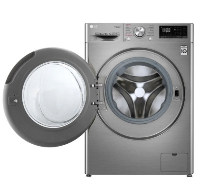 FHD1057SWS (10.5Kg/7.0Kg)  AI Direct Drive™ Washer Dryer with Steam™, ThinQ™ (FHD1057SWS) BUYYZO