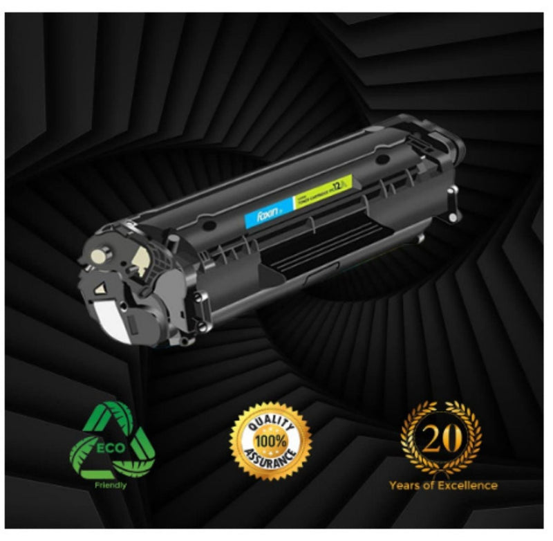 Foxin FTC 12A Laser Toner Cartridge Compatible for 1020,M1005,1018,1010,1012,1015,1020 Plus,1022,3015,3020,3030,3050,3052,3055 buyyzo