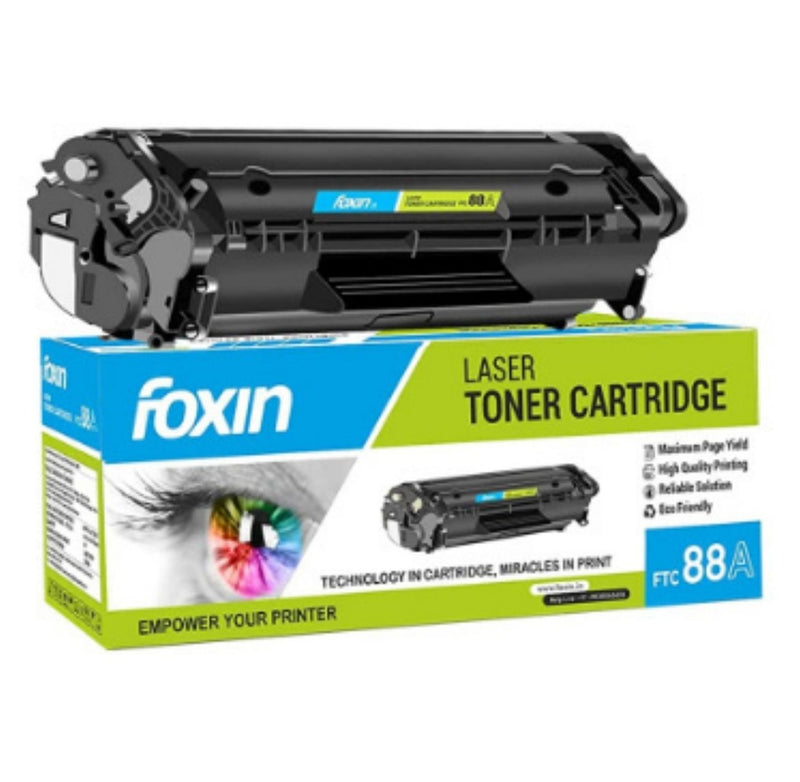 Foxin FTC 88A Laser Toner Cartridge Compatible for P1007, P1008, P1106, P1108, ProM1136, M1213nf M1216, Pro MFP M128, M226DW, M226DN buyyzo