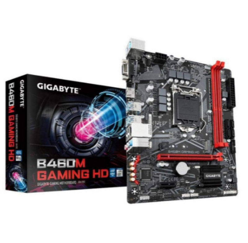 GIGABYTE B460M Gaming HD Motherboard with GIGABYTE 8118 Gaming LAN, PCIe Gen3 x4 M.2, Anti-Sulfur Resistor, Smart Fan 5. BUYYZO