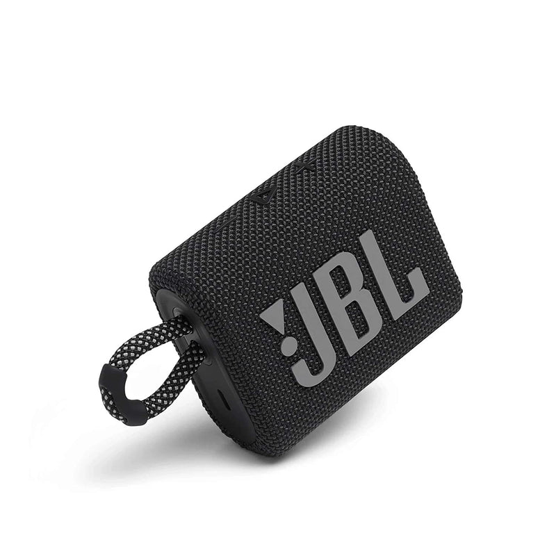 JBL Go 3, Wireless Ultra Portable Bluetooth Speaker, Vibrant Colors with Rugged Fabric Design, Waterproof, Without Mic)