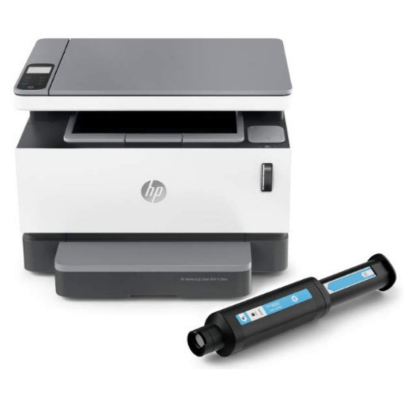 HP Neverstop 1200w Print, Copy, Scan, WiFi Laser Printer, Mess Free Reloading, Save Upto 80% on Genuine Toner, 5X Print Yield buyyzo