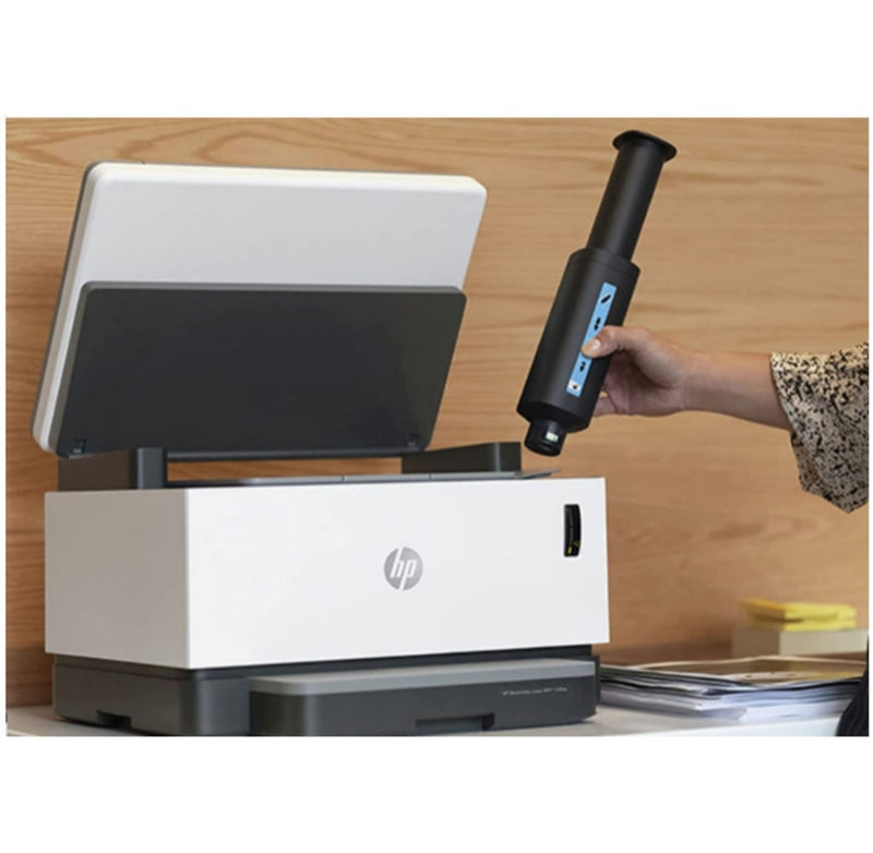 HP Neverstop 1200w Print, Copy, Scan, WiFi Laser Printer, Mess Free Reloading, Save Upto 80% on Genuine Toner, 5X Print Yield buyyzo