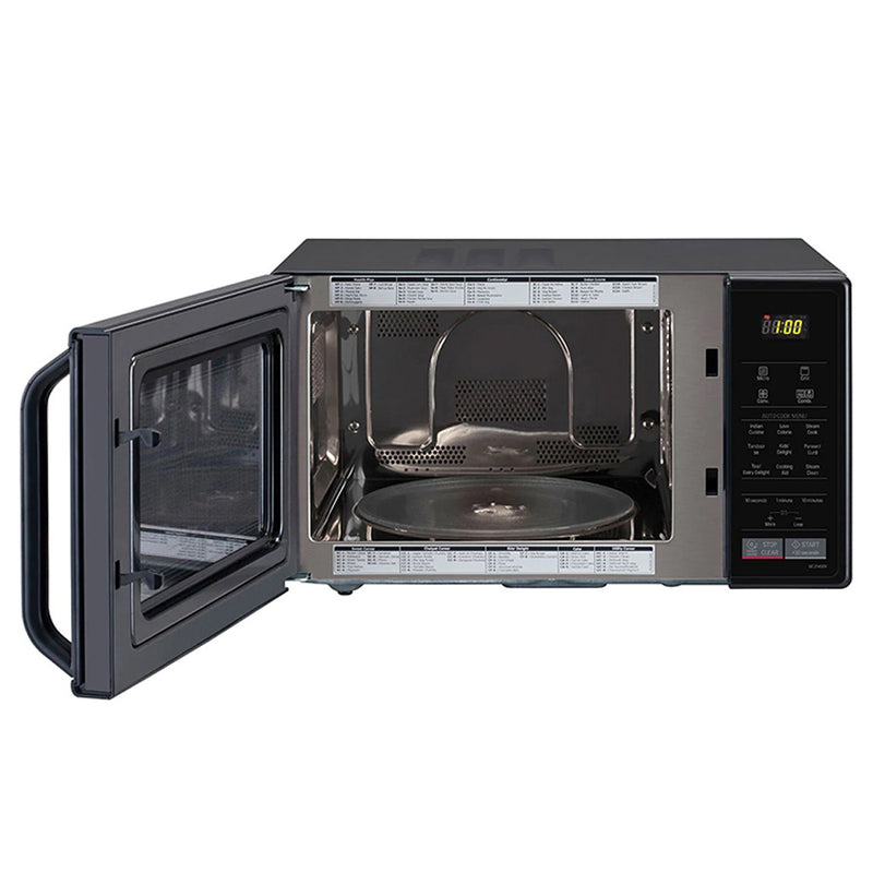 LG 21 L Convection Microwave Oven (MC2146BV, Black)