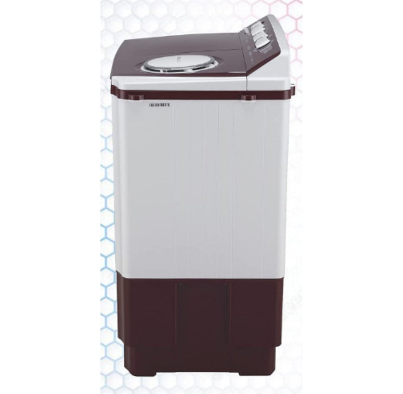 LG 10 kg 5 Star Semi-Automatic Top Loading Washing Machine (P1050SRAZ, Burgundy, Wind Jet Dry) buyyzo