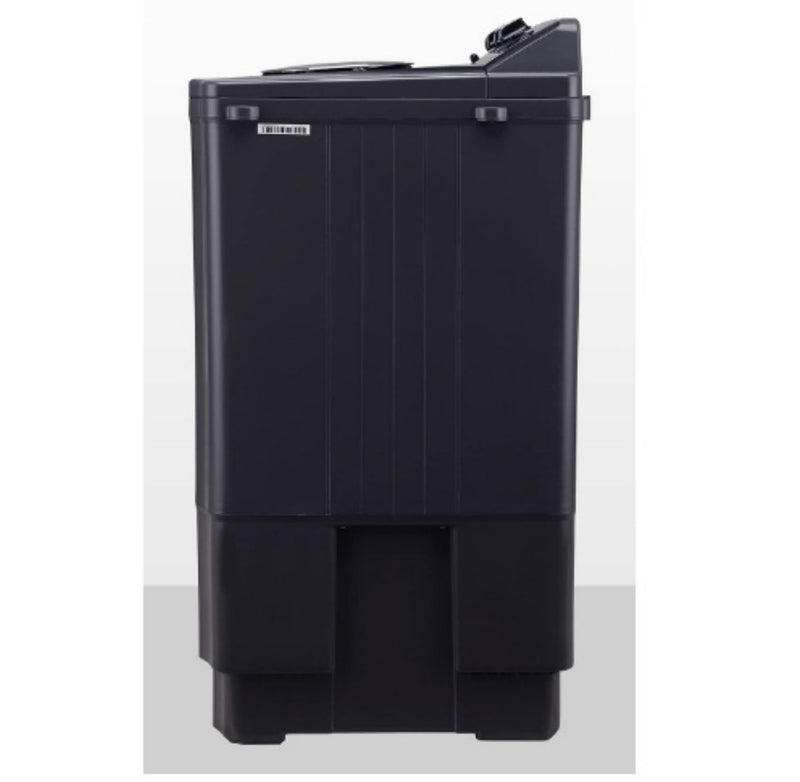 LG 11 kg 5 Star Semi-Automatic Top Loading Washing Machine (P1155SKAZ, Middle Black, Roller Jet Pulsator) buyyzo