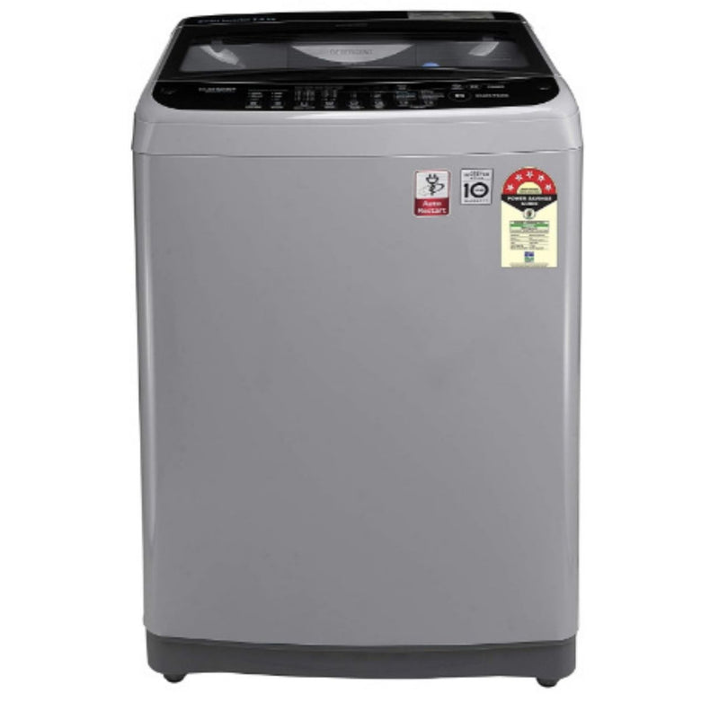 LG 7.0 Kg 5 Star Smart Inverter Fully-Automatic Top Loading Washing Machine (T70SJSF1Z, Middle free Silver, TurboDrum) BUYYZO