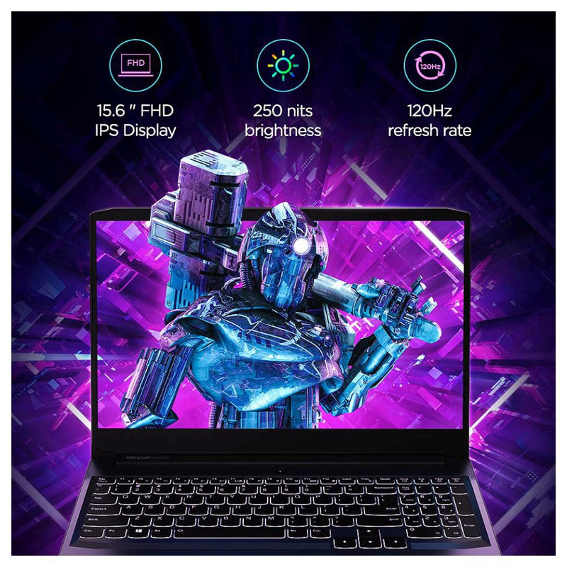 Lenovo A4IN IdeaPad G3 Gaming Laptop (11th Gen Intel Core i5-11320H/8GB/512GB SSD/4GB NVIDIA GeForce GTX 1650 Graphics/Windows 11/MSO/FHD), 39.62 cm (15.6 inch)