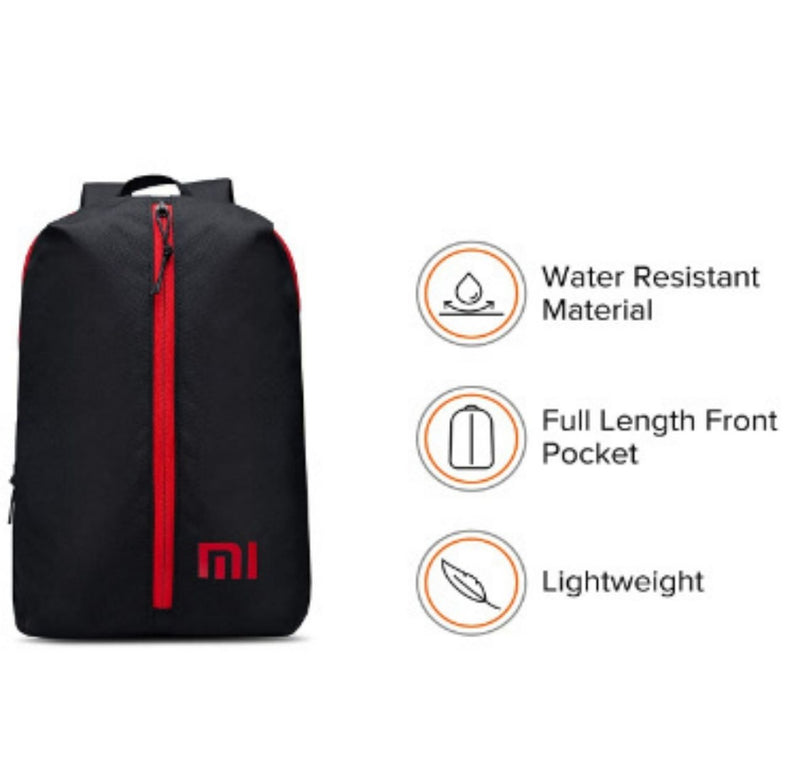 Mi Step Out 12 L Mini Backpack (Small Size, Black, Water Repellant) Buyyzo