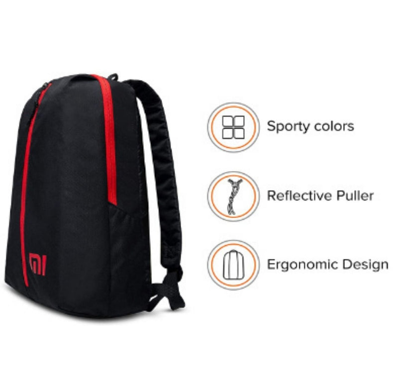 Mi Step Out 12 L Mini Backpack (Small Size, Black, Water Repellant) Buyyzo