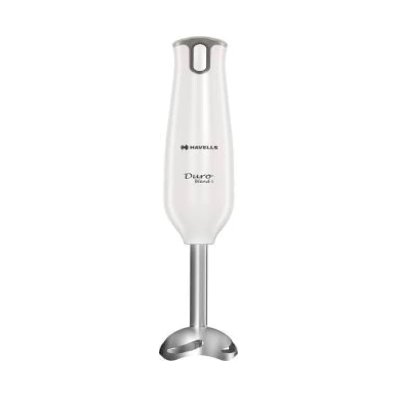 Havells Duro Blend - S Low Noise 300 watt Hand Blender with Detachable Stainless Steel Stem, Double Bush,Copper Motor & 2 Years Warranty