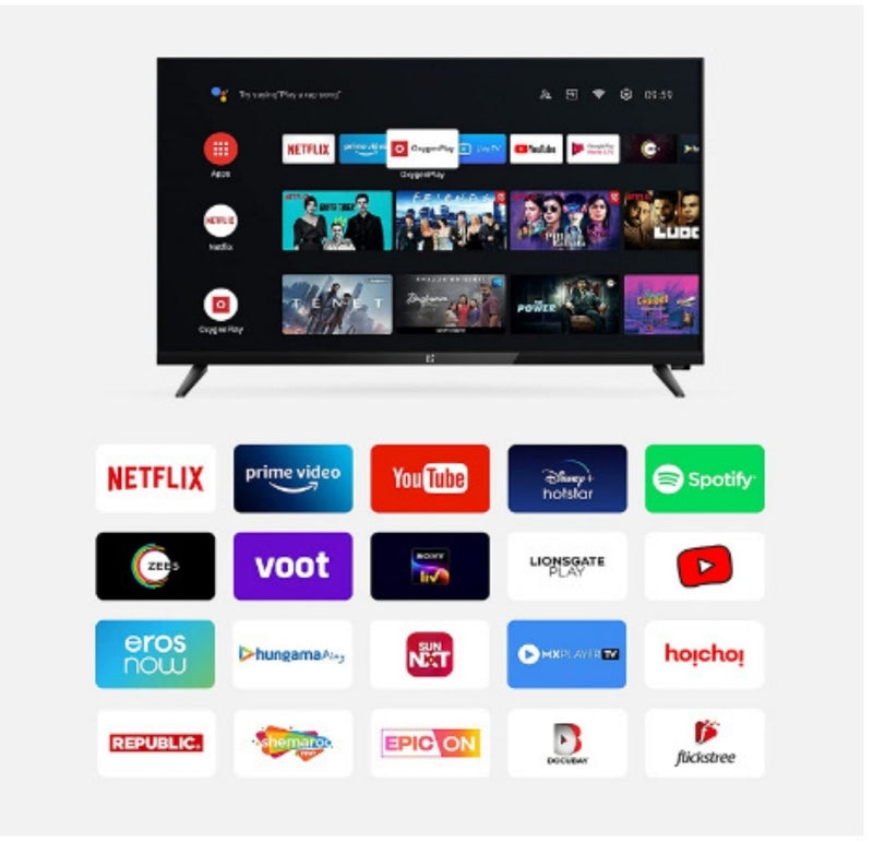 OnePlus 80 cm (32 inches) Y Series HD Ready LED Smart Android TV 32Y1 (Black) (2020 Model) buyyzo