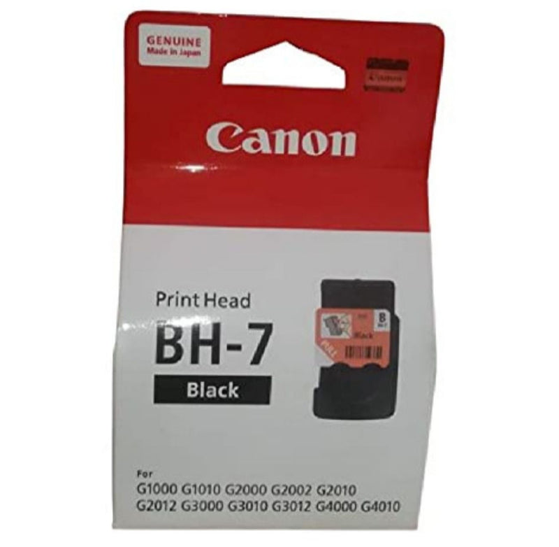 Canon Printer Head Black BH-7 Bundle with ITGLOBAL (TM) 3 in 1 Multi-Function Anti-Metal Texture Rotating Ballpoint Pen, Creative Mobile Phone Stand, Stylus Pen (Very Colors) BH 7 Printhead BUYYZO