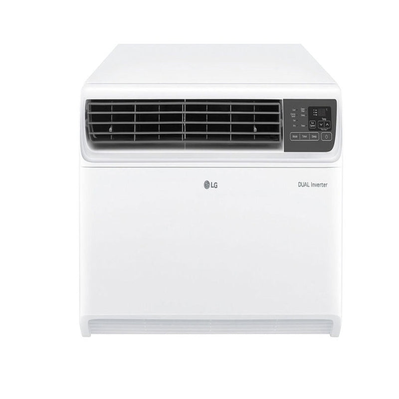 LG 1.5 Ton 4 Star DUAL Inverter Window AC (Copper, Convertible 4-in-1 cooling, PW-Q18WUXA, 2022 Model, HD Filter, White)