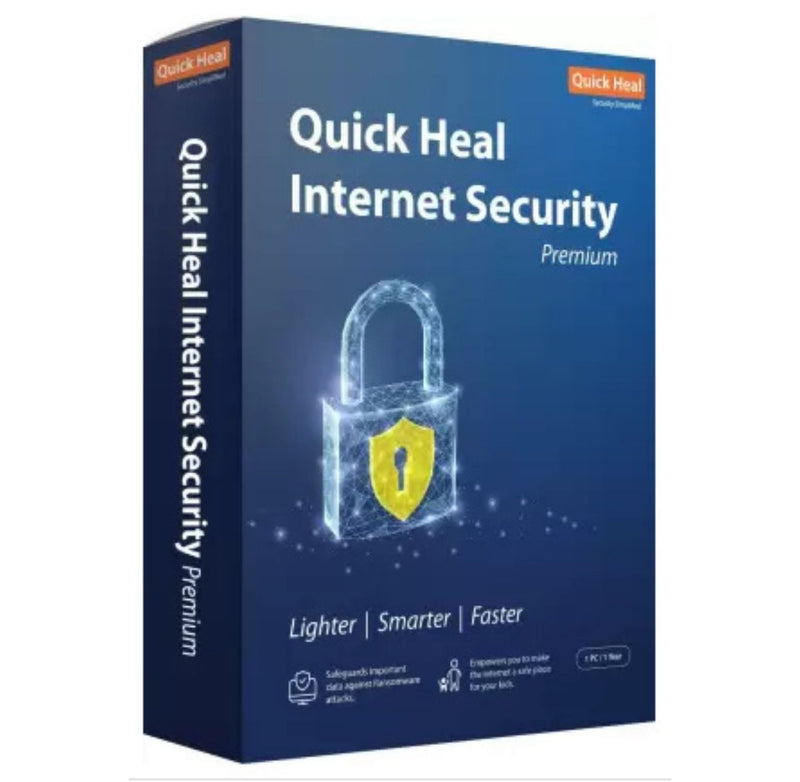 QUICK HEAL Internet Security 1 User 1 Year  (CD/DVD) buyyzo