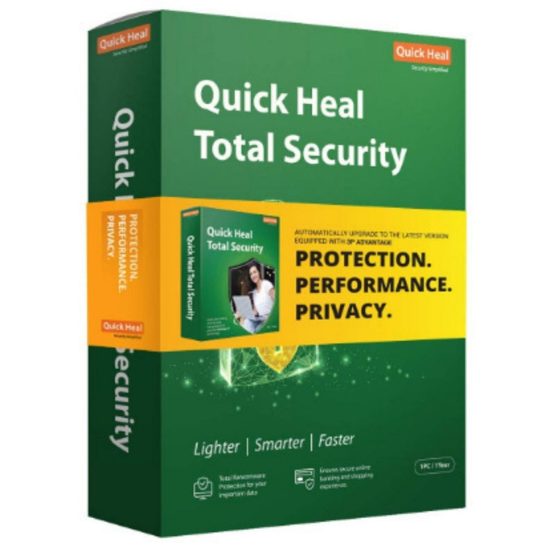 Quick Heal Total Security Latest Version - 1 PC, 1 Year buyyzo