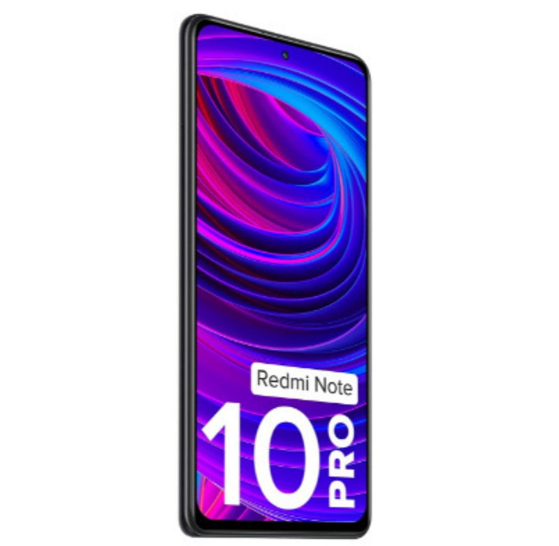 Redmi Note 10 Pro (Dark Night, 6GB RAM, 128GB Storage) -120hz Super Amoled Display|64MPwith 5mp Super Tele-Macro buyyzo