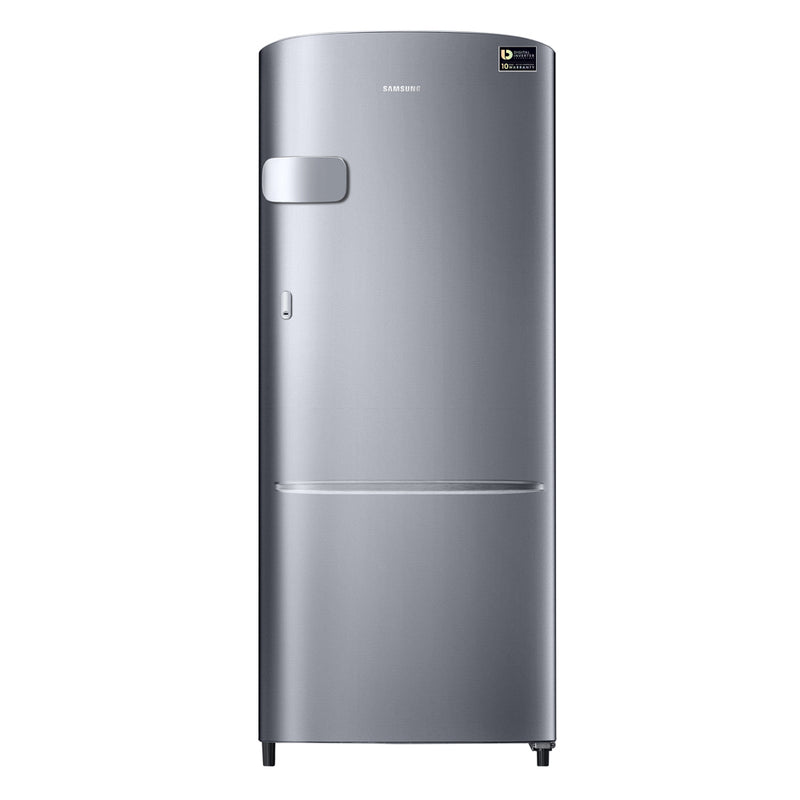 Samsung 192 L 3 Star Single Door Refrigerator (RR20T2Y2YS8), Elegant Inox)