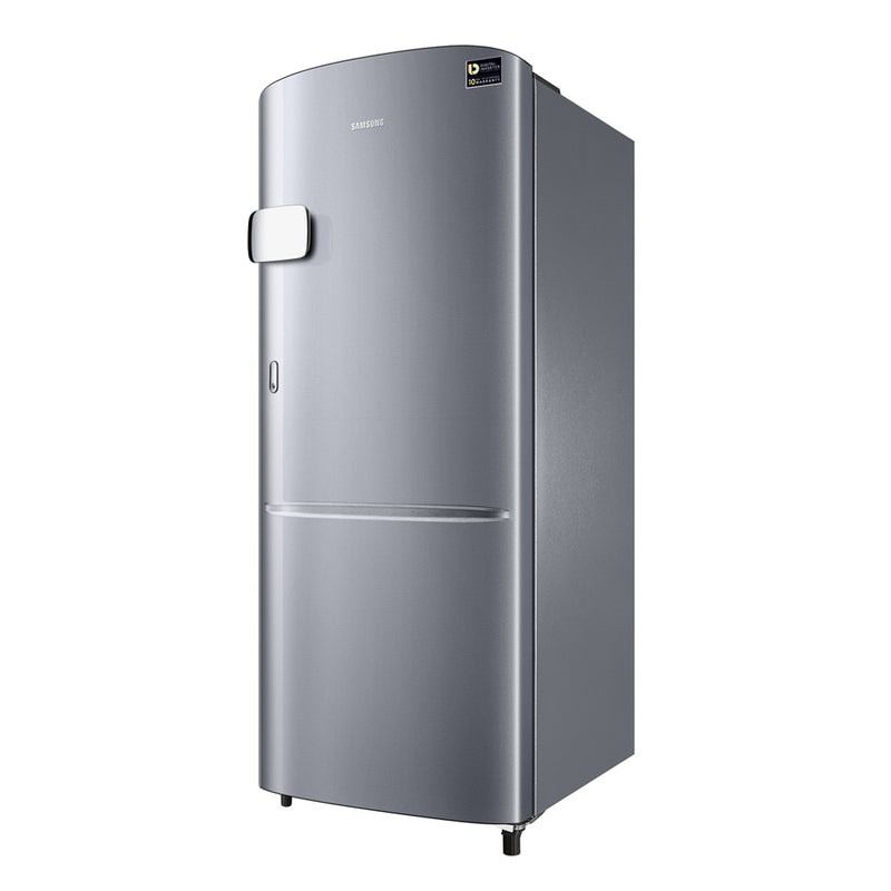 Samsung 192 L 3 Star Single Door Refrigerator (RR20T2Y2YS8), Elegant Inox)