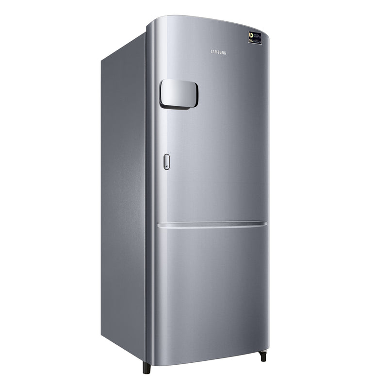 Samsung 192 L 3 Star Single Door Refrigerator (RR20T2Y2YS8), Elegant Inox)