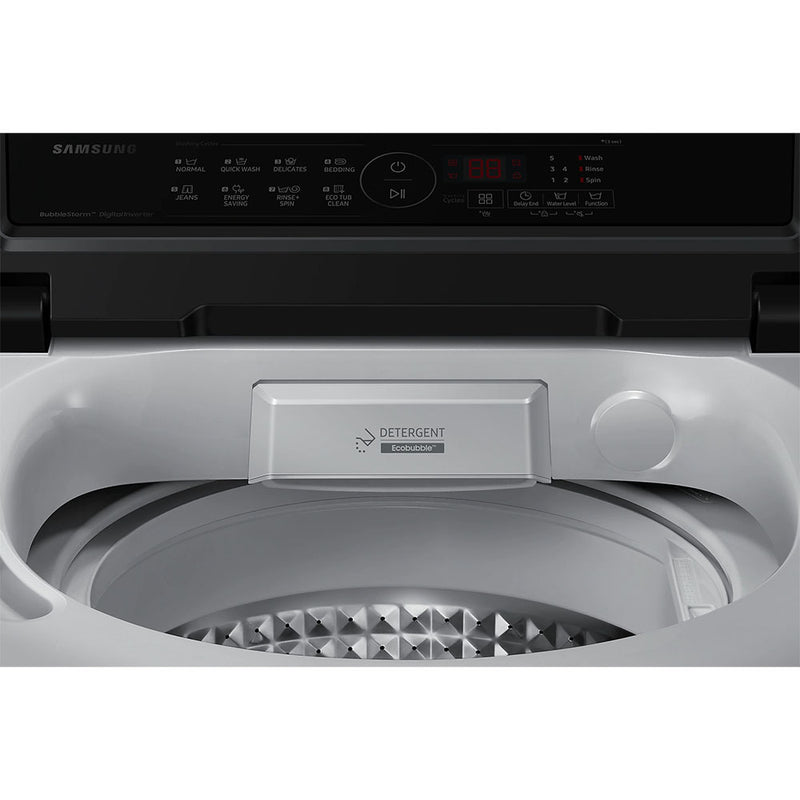 SAMSUNG 7 kg Fully Automatic Top Load Silver  (WA70BG4441BYTL)