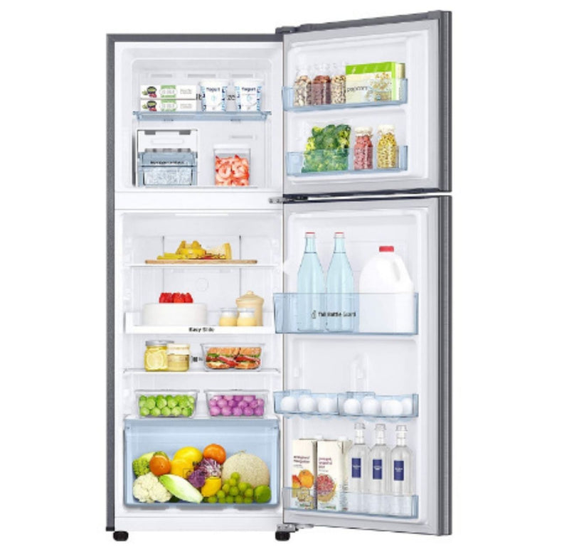 Samsung 253 L 2 Star Inverter Frost Free Double Door Refrigerator (RT28A3722S8/HL, Elegant Inox, Convertible) BUYYZO