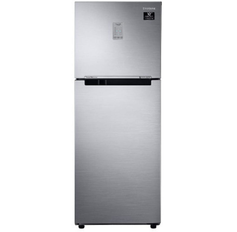 Samsung 253 L 2 Star Inverter Frost Free Double Door Refrigerator (RT28A3722S8/HL, Elegant Inox, Convertible) BUYYZO