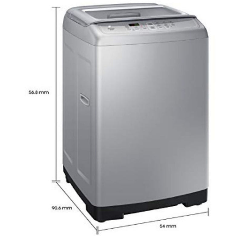 Samsung 6.5 Kg Fully-Automatic Top Loading Washing Machine (WA65A4002GS/TL, Imperial Silver, Center jet technology) buyyzo