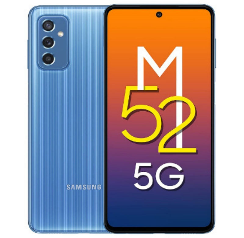 Samsung Galaxy M52 5G (ICY Blue, 6GB RAM, 128GB Storage) Latest Snapdragon 778G 5G buyyzo