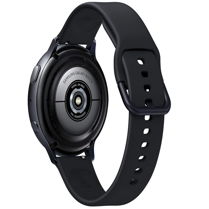 Samsung Galaxy Watch Active 2 (Bluetooth, 44 mm) - Black, Aluminium Dial, Silicon Straps