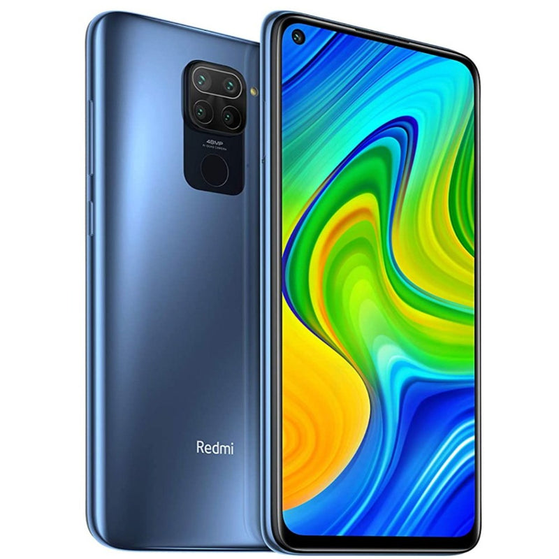 Redmi Note 9 (Pebble Grey, 4GB RAM 128GB Storage) - 48MP Quad Camera & Full HD+ Display