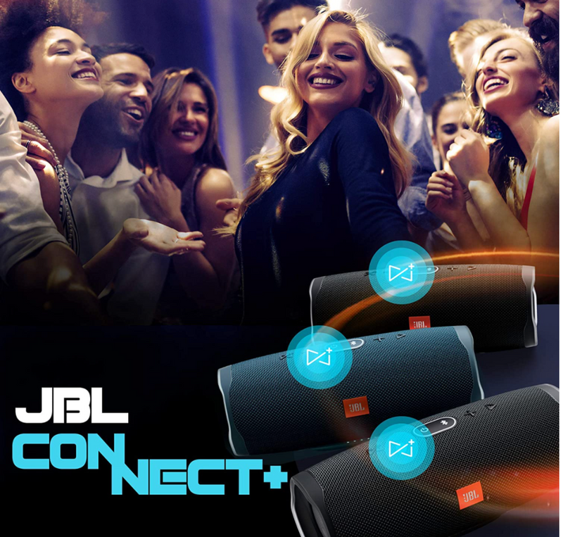 JBL Charge 4 by Harman Powerful Portable Bluetooth Speaker with Upto 20 Hours Playtime