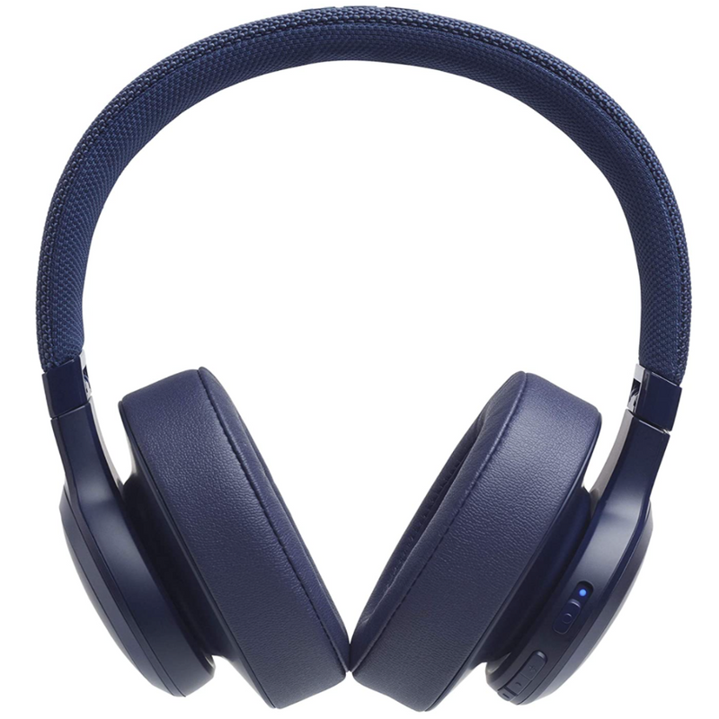 JBL Live 500BT by Harman Wireless Over-Ear Voice Enabled Headphones with Alexa (Blue)