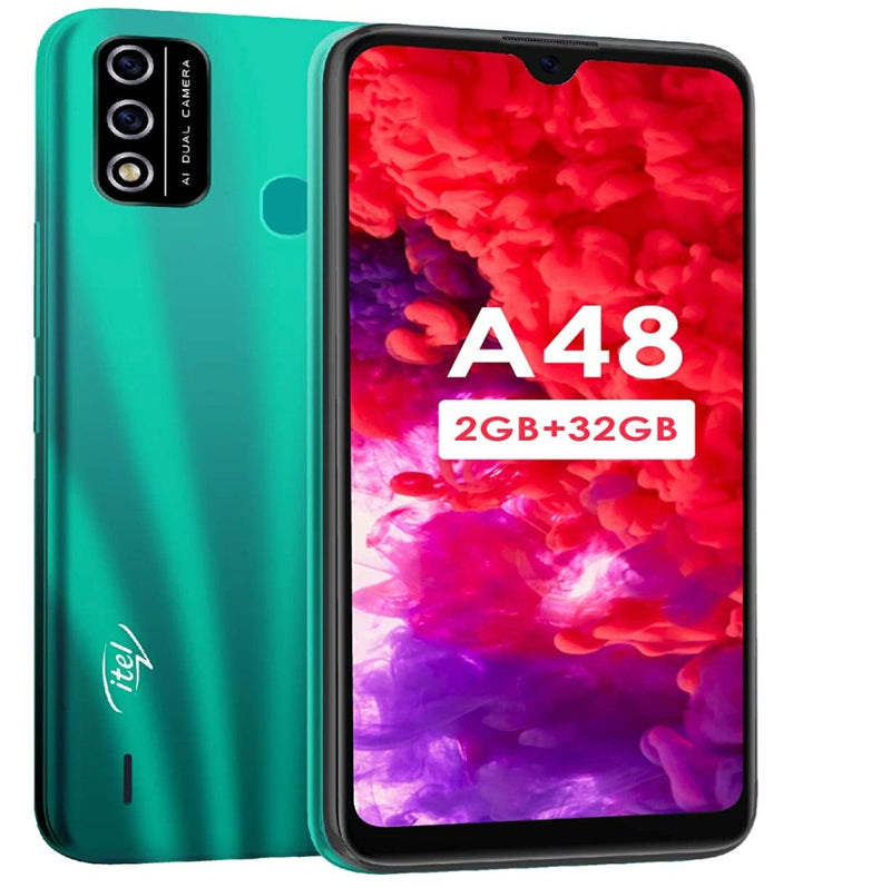 itel A48 (Gradation Purple, 2GB RAM, 32GB Storage)