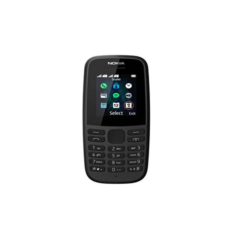 NOKIA 105 Dual SIM (Black)