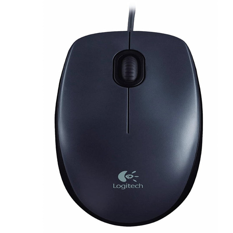 Logitech M90 Wired USB Mouse (Black)