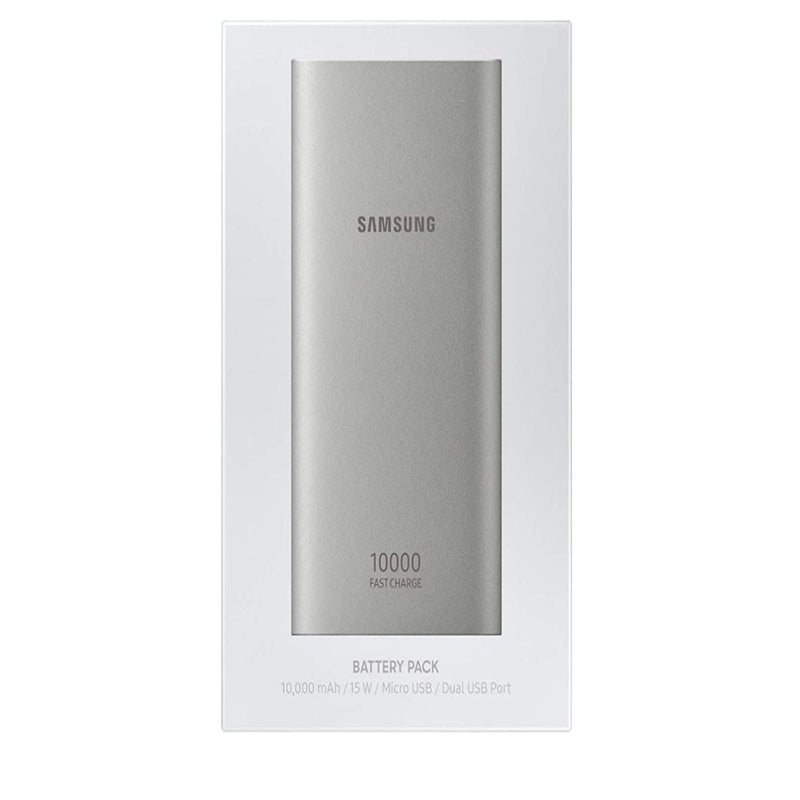 Samsung EB-P1100BSNGIN 10000mAH Lithium Ion Power Bank (Silver)