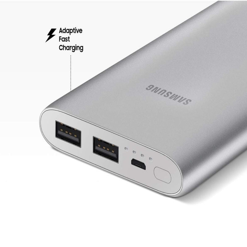 Samsung EB-P1100BSNGIN 10000mAH Lithium Ion Power Bank (Silver)