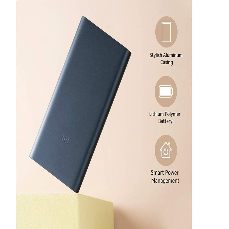 Mi 10000mAH Li-Polymer Power Bank 3i with 18W Fast Charging