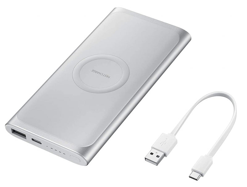 Samsung Wireless Powerbank 10000mAh (EB-U1200CSNGIN, Silver)